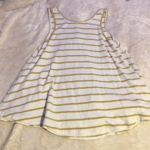 We The Free Striped Tunic Tank